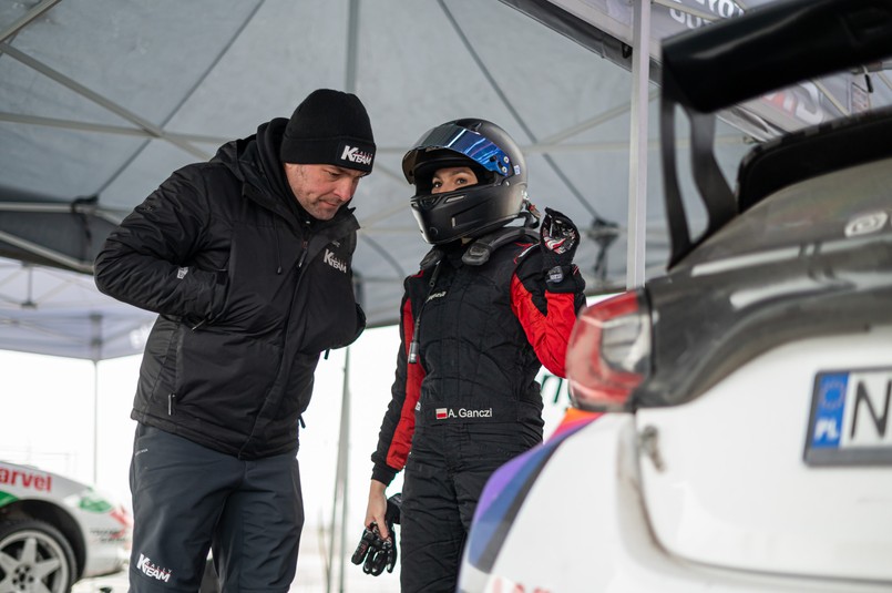 Trening przed Rajdem Barbórki z Anną Gańczarek-Rał i Toyotą GR Yaris