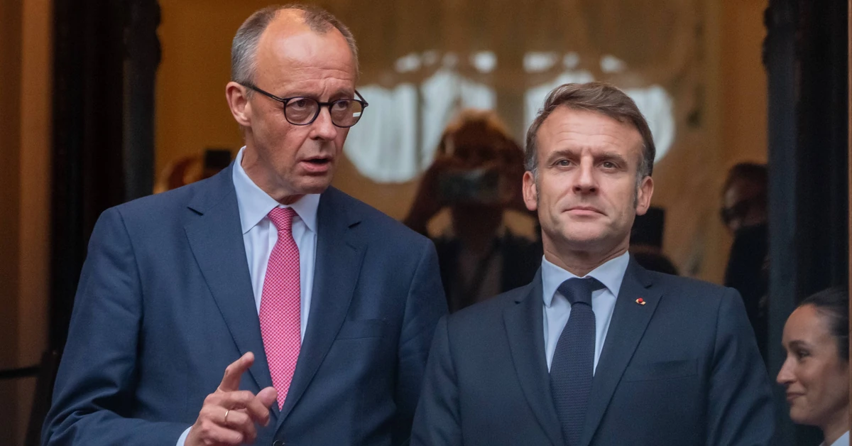 Merz zepchnięty do defensywy przez Macrona. "Nie był wtajemniczony w plan"