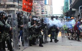 'USA głęboko zaniepokojone ruchami sił paramilitarnych pod Hongkongiem'