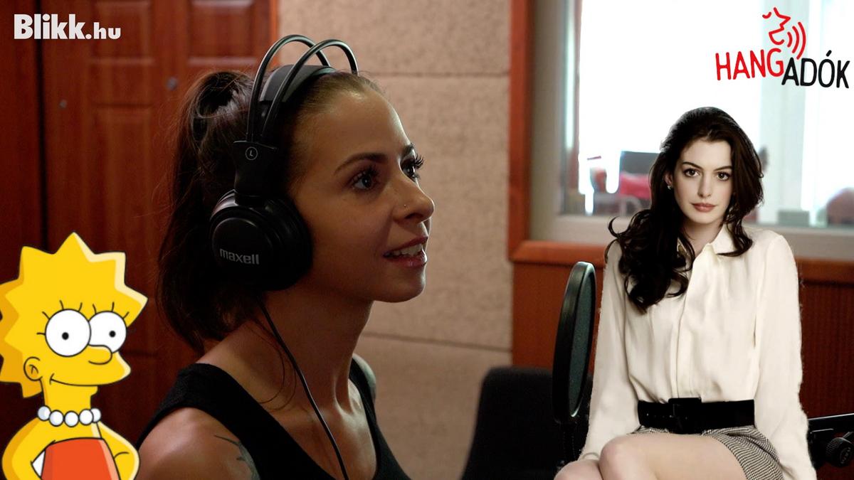 Bogdányi Titanilla, Anne Hathaway és Lisa Simpson magyar hangja - videó -  Blikk