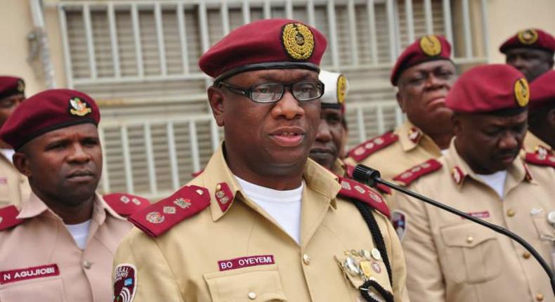 Corps Marshal of the Federal Road Safety Corps (FRSC), Boboye Oyeyemi