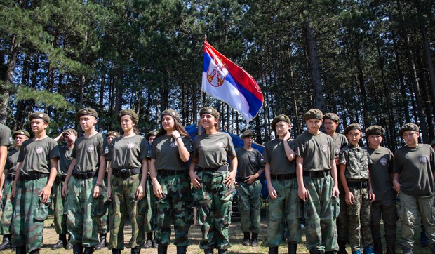 Zlatibor, Kamp, Deca, Vojna obuka