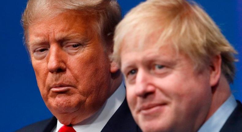 Boris Johnson Trump