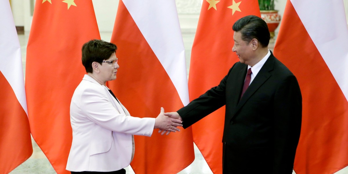 Premier Beata Szydło poleciała z dwudniową wizytą do Pekinu