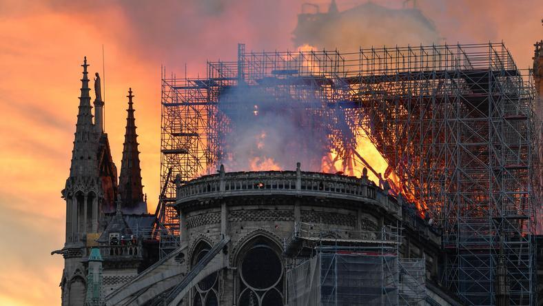 Rövidzárlat okozhatta a Notre-Dame-ban a tüzet / Fotó: Northfoto