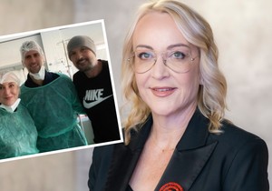 Ljubica Komlenic, Siniša Mihajlović i Novak Đoković