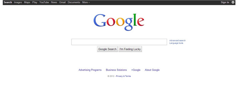 Google 2012