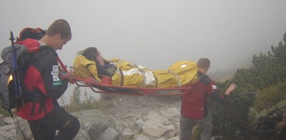 Turyści mdleją na szlakach w Tatrach