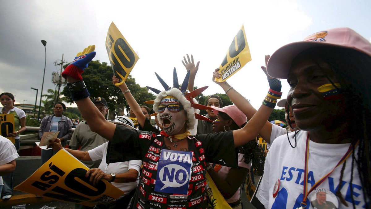 WENEZUELA REFERENDUM PROTEST