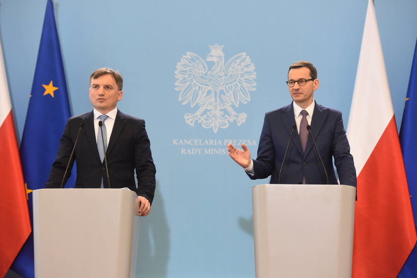 Mateusz Morawiecki i Zbigniew Ziobro