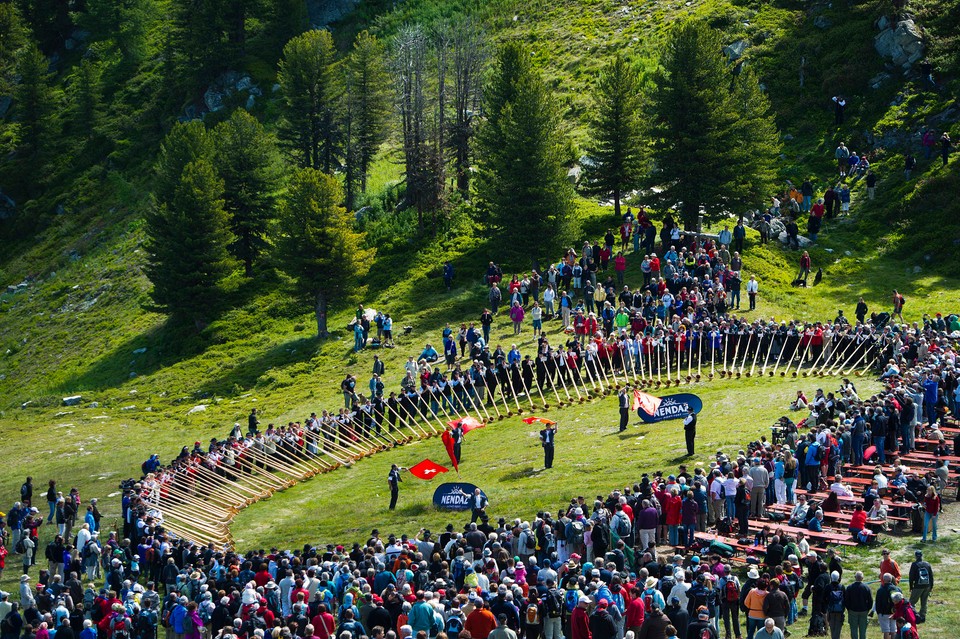 SWITZERLAND ALPHORN FESTIVAL