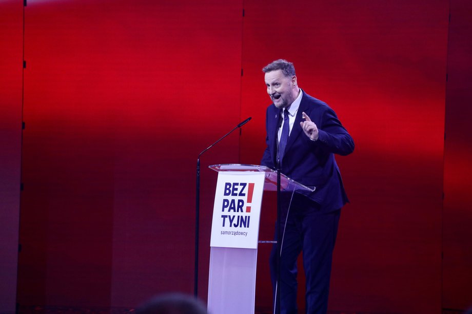 Robert Raczyński, lider Bezpartyjnych Samorządowców.