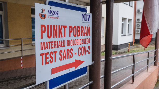 Punkt do przeprowadzenia testów na COVID-19