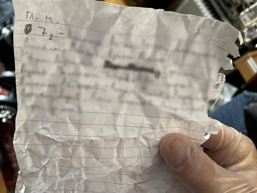 Spisak učenika koji je pronađen kod dečaka ubice 