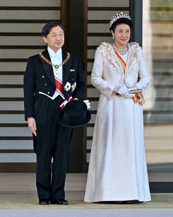 Cesarz Naruhito i cesarzowa Masako w 2019 r.