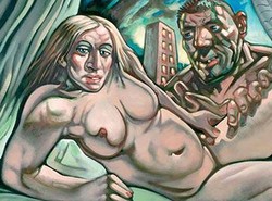 Naga Madonna w objęciach eksmęża na aukcji