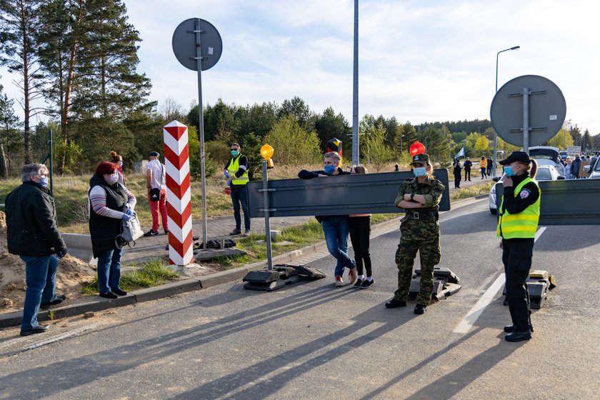 Protest w Lubieszynie