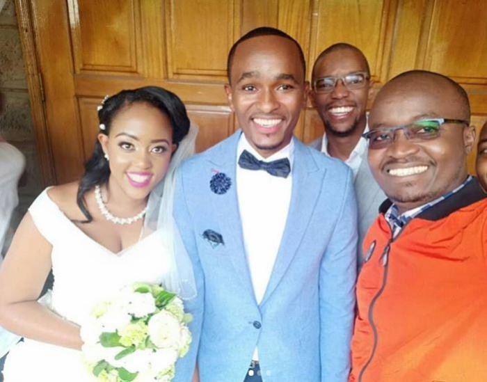 Citizen TV's Sam Gituku weds  Ivy Waitherero 