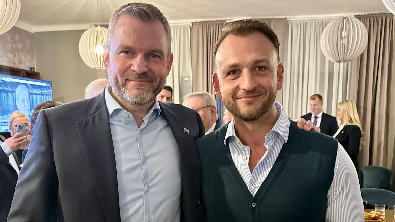 Peter Pellegrini a Matúš Šutaj Eštok.