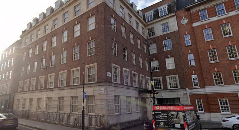 A view of Twentieth Century House, in Soho, London, in November 2022Google Streetview