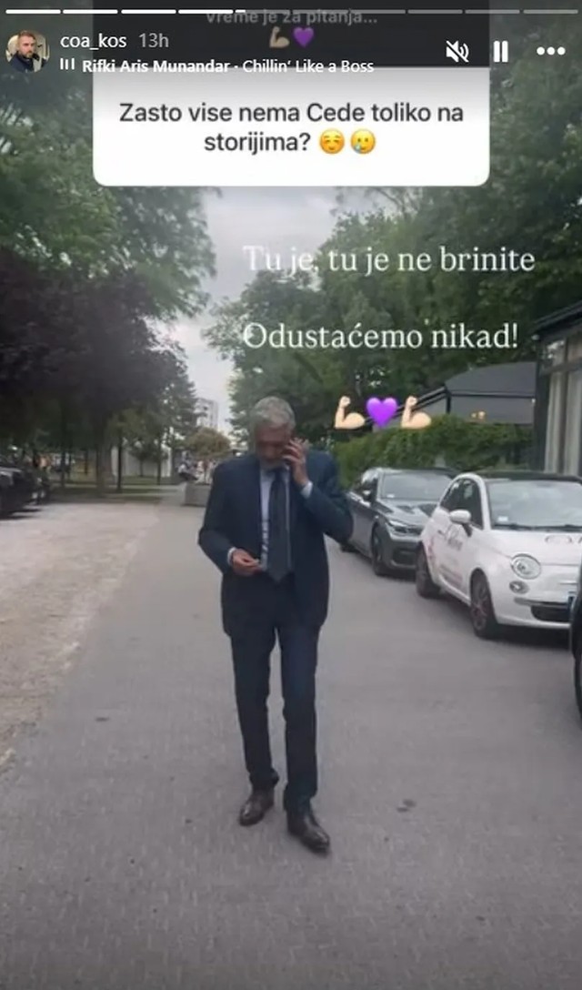 Aca Kos objavio sliku Čede