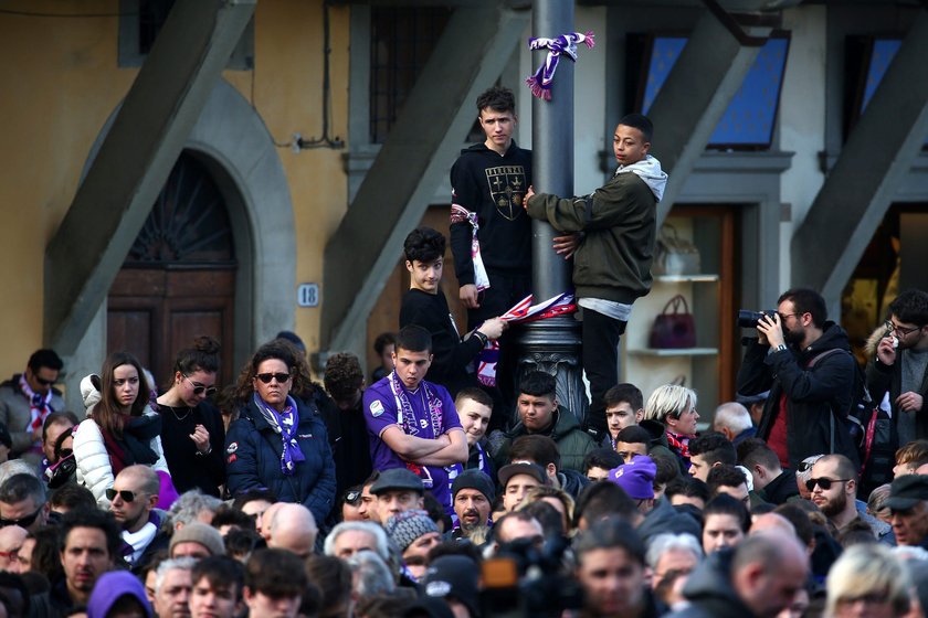 Pogrzeb Davide Astoriego. Ostatnia droga kapitana AFC Fiorentina