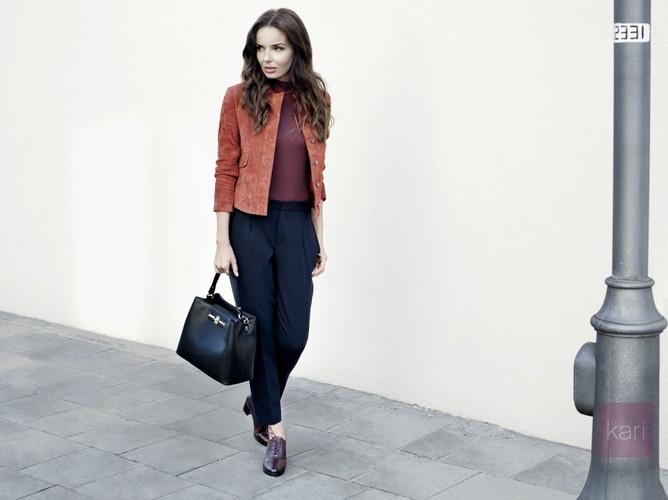 Agnieszka Włodarczyk w kampanii Kari jesień/zima 2015/2016