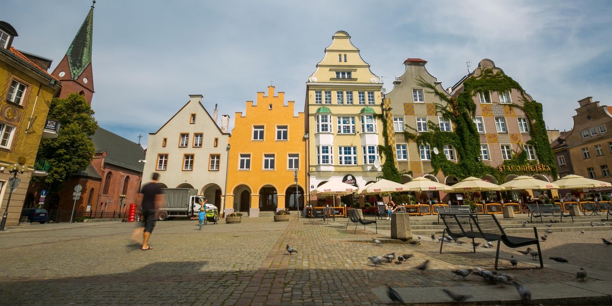 Olsztyn, panorama, rynek