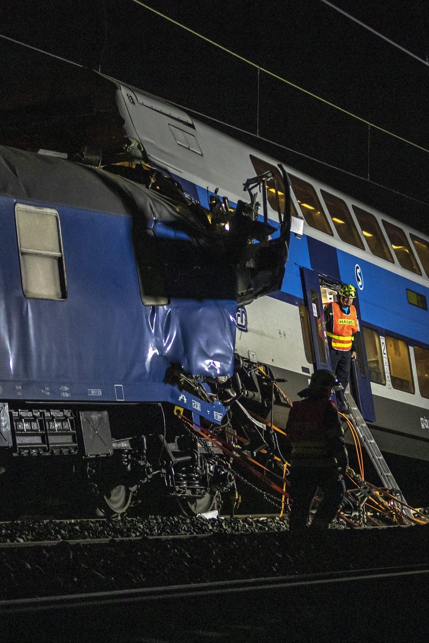 Dozens injured as trains collide in Czech Republic