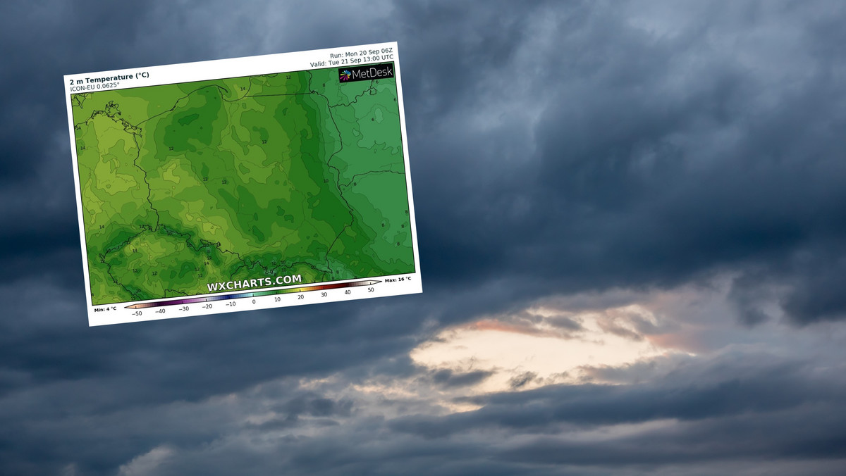 Prognoza Pogody Na Wtorek 21 Września Będzie Zimno Ale Pokaże Się Słońce Wiadomości 2366