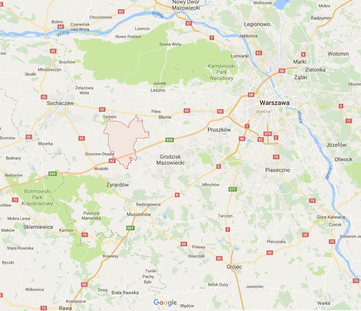 Spółka CPK wstępnie planuje wykonanie ujęcia wody podziemnej w granicach inwestycji.