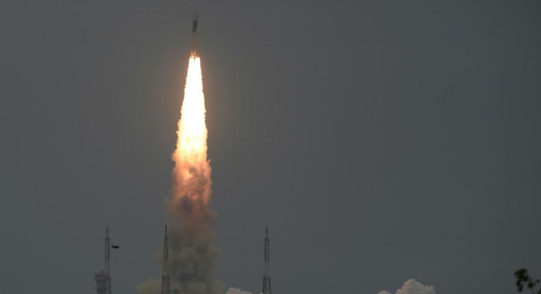 Chandrayaan 2, or Moon Chariot 2, lifted off from India's spaceport at Sriharikota in southern Andhra Pradesh state on July 22