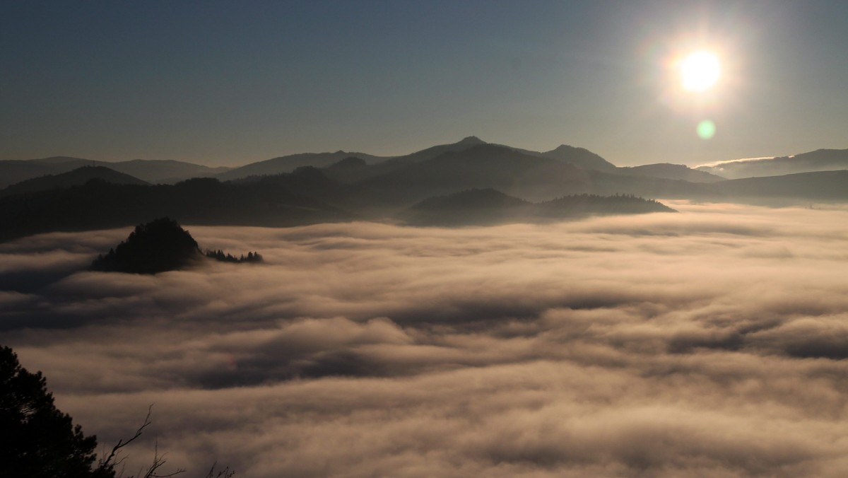 PIENINY SOKOLICA WSCHÓD SŁOŃCA