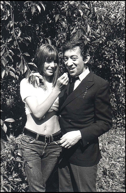 Jane Birkin i Serge Gainsbourg (fot. Agencja BE&W)