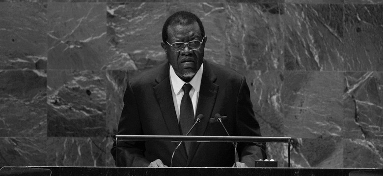 Zmarł prezydent Namibii Hage Geingob. Miał 82 lata