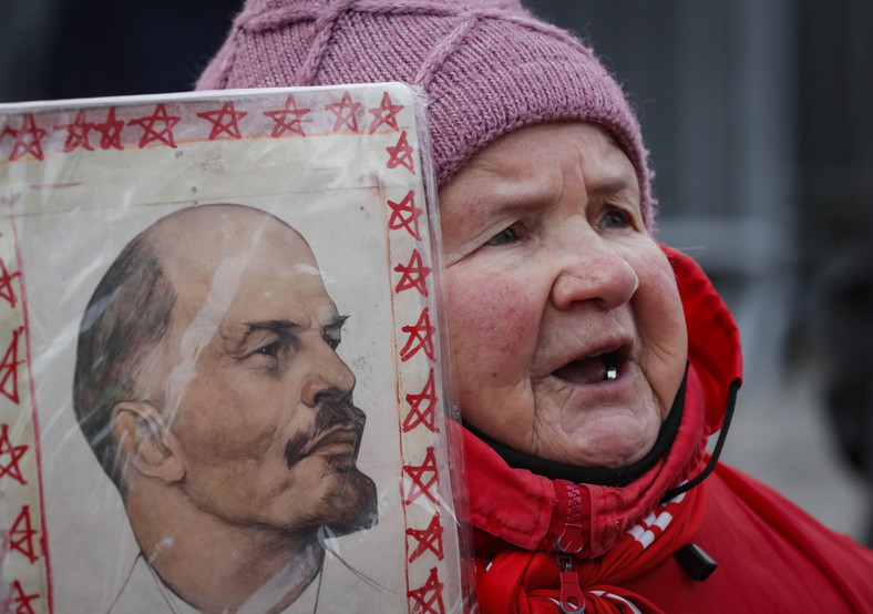 Obchody rocznicy śmierci Lenina w Moskwie. 2023 r.