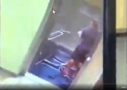 Słynny piłkarz pobił żonę w windzie. Do sieci wyciekło nagranie