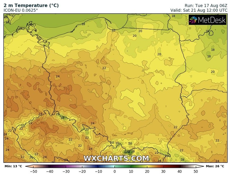 Koniec tygodnia zapowiada się cieplej