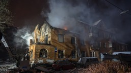 wojna na ukrainie: eksplozje w kijowie i lwowie, zginęły cztery osoby