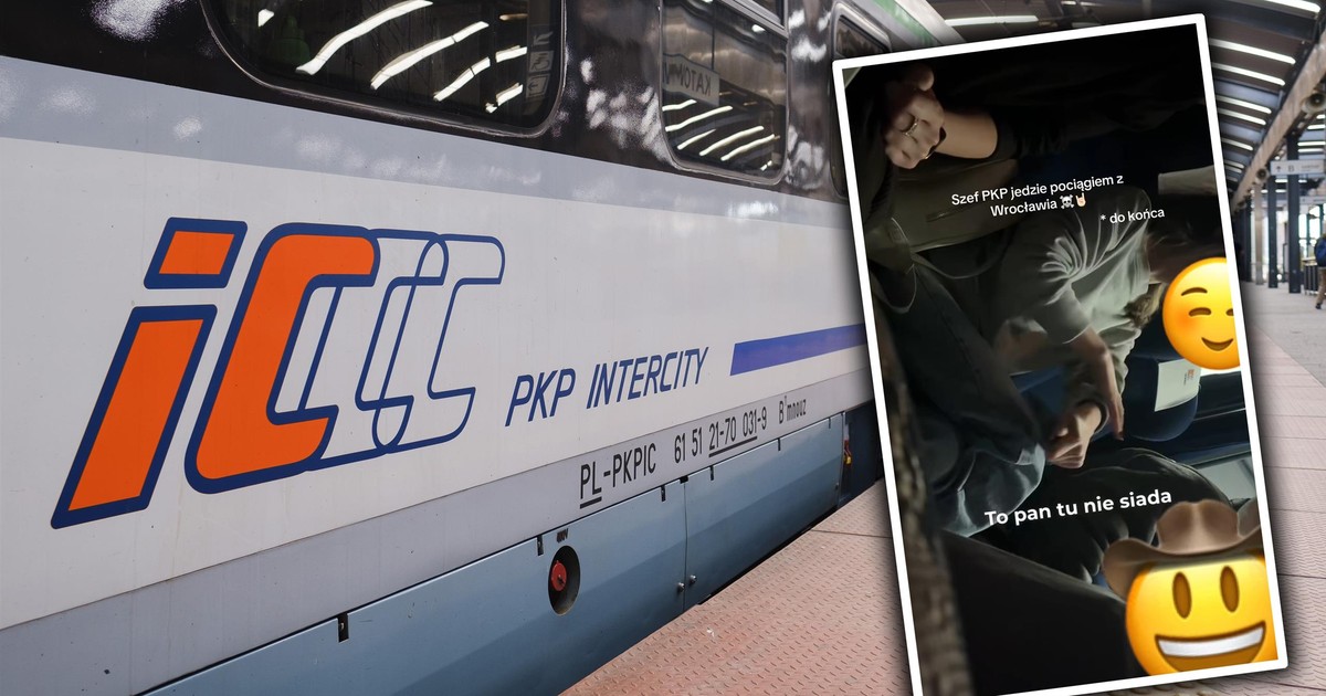 Stresująca sytuacja w pociągu PKP IC. Podróżne zaczęły go nagrywać, gdy wsiadł do przedziału