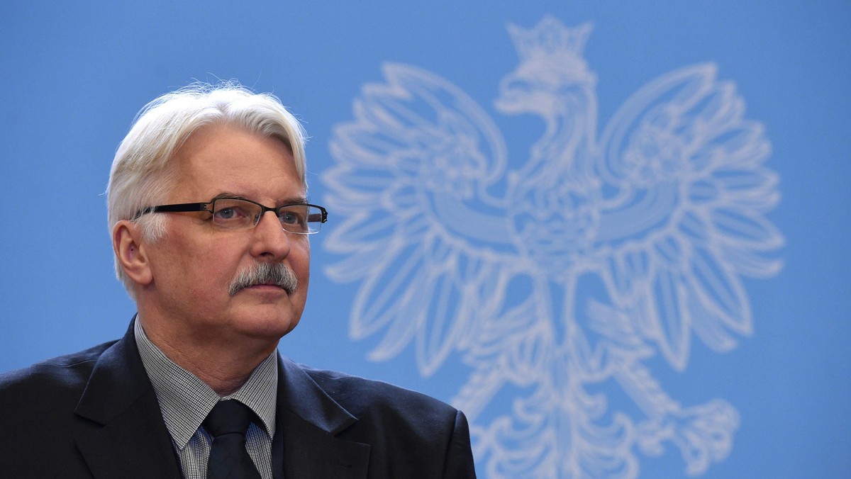 Witold Waszczykowski dyplomacja