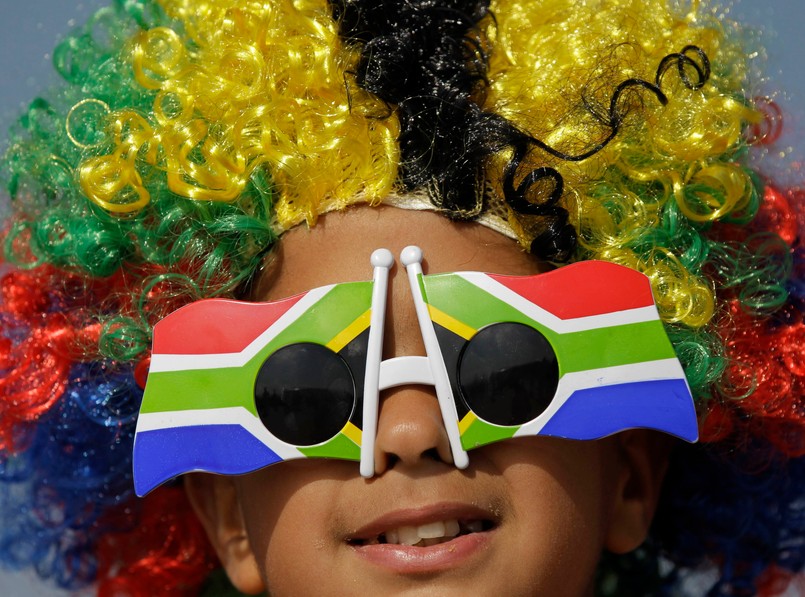 Kolorowe twarze mundialu