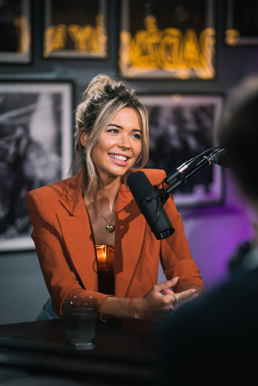 Sandra Kubicka w podcaście "Bądźmy razem" 