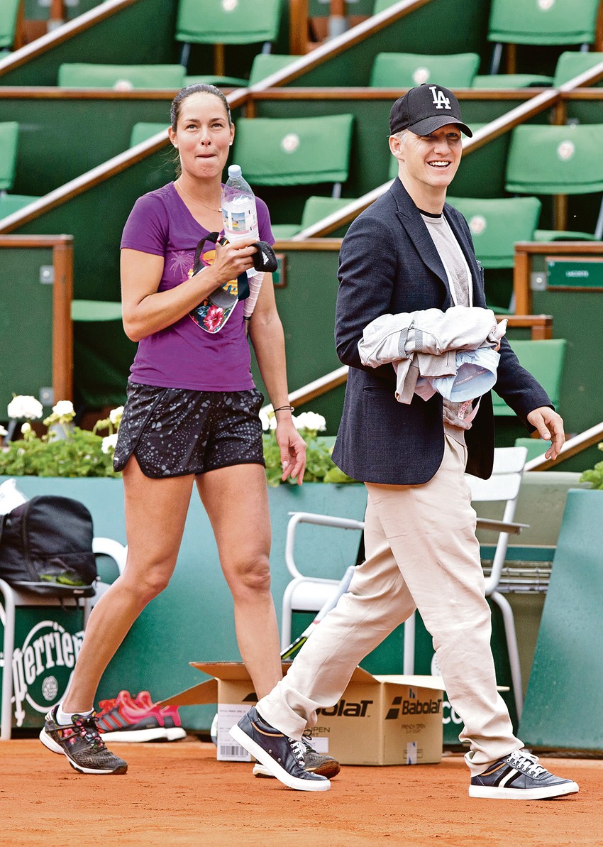 Ana Ivanović i Bastijan Švajnštajger