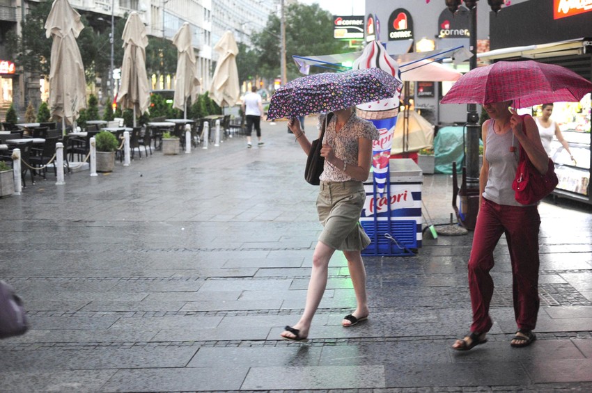 Moguće kratkotrajne kiše