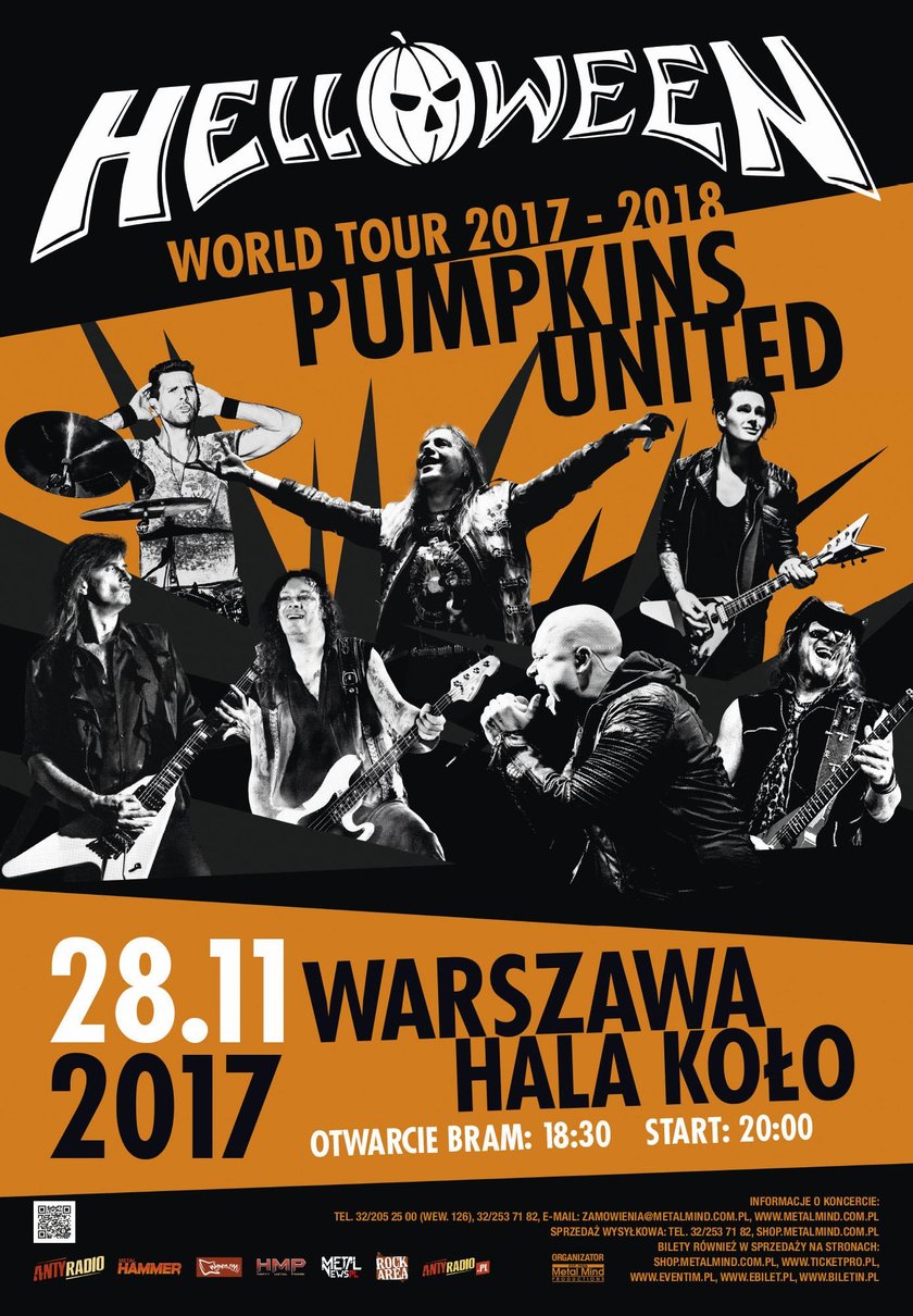 Wyjątkowy koncert Helloween. W Polsce!