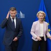 Peter Mađar i Ursula fon der Lajen u Briselu