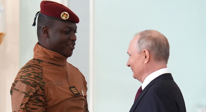 Burkina Faso to build partnership with Russia outside of just weapon trade