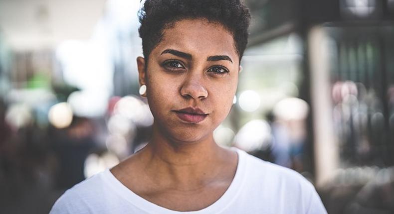 Woman stares blankly into space [Credit: All This]