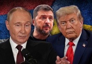 Tramp Putin Zelenski